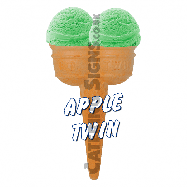 Apple Twin Scoop