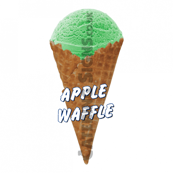 Apple Waffle Scoop