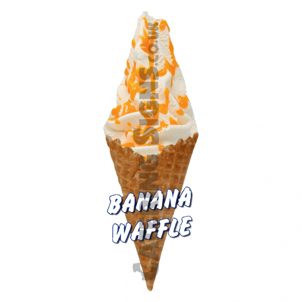 Banana - Waffle Cone