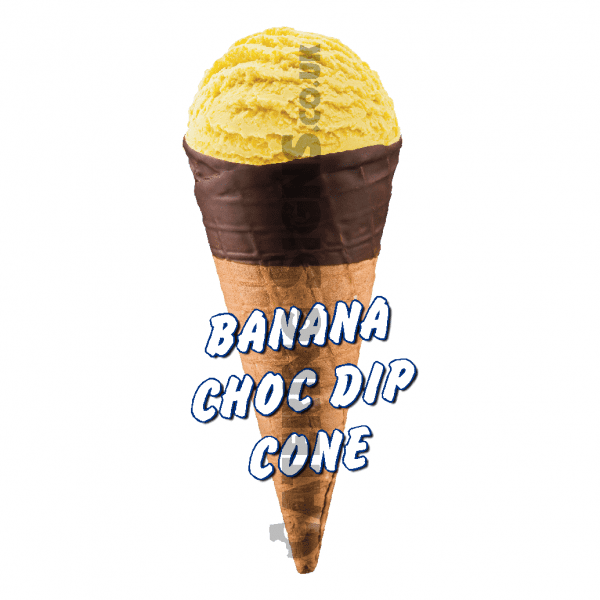 Banana Choc Dip Scoop