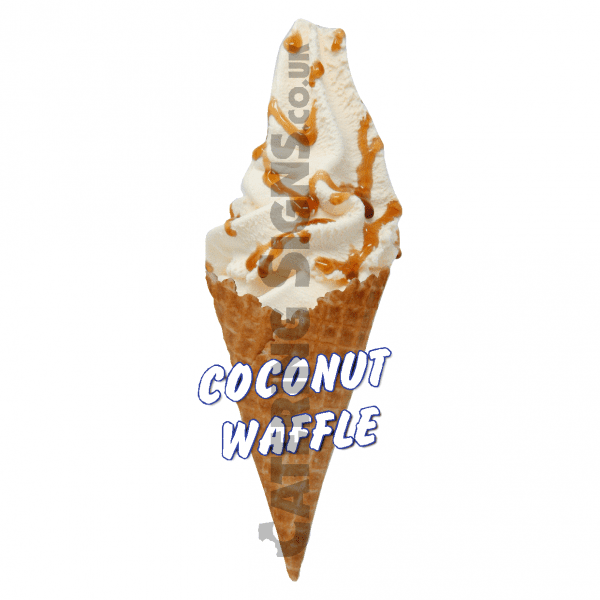 Coconut - Waffle Cone