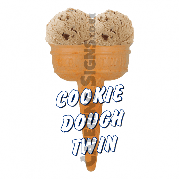 Cookie Dough Twin Scoop