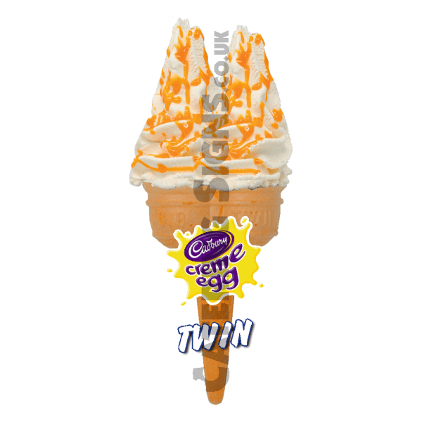 Creme Egg - Twin Cone