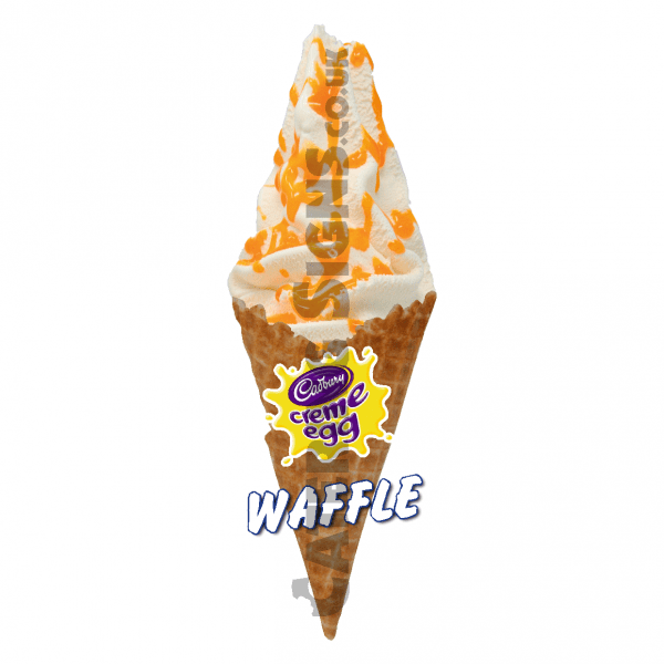 Creme Egg - Waffle Cone