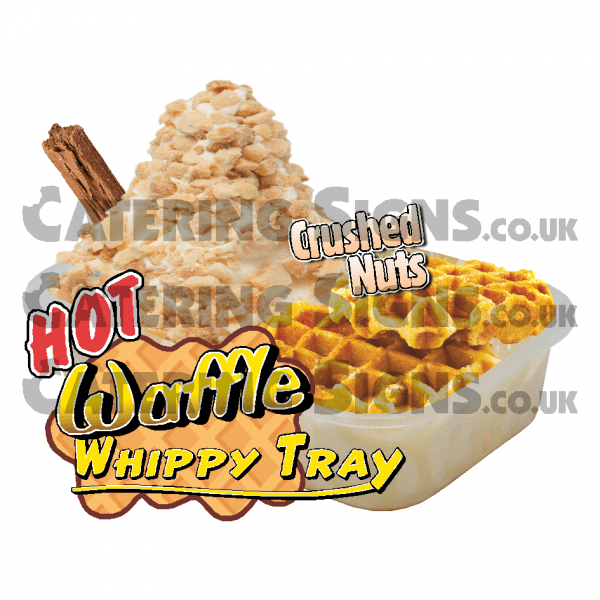 Crushed Nuts - Waffle Tray