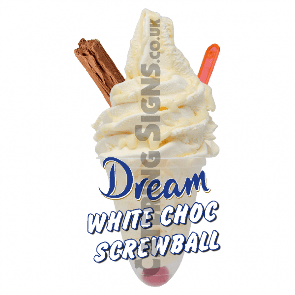 Dream White Choc - Screwball - Image 2