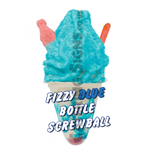 Fizzy Blue Bottle - Screwball - Image 2