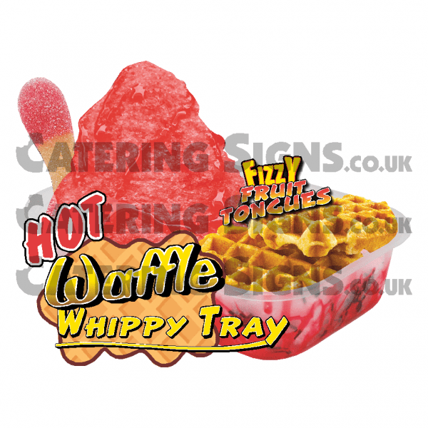 Fizzy Fruit Tongues - Waffle Tray