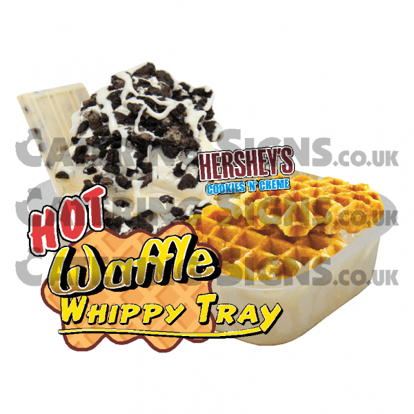 Hersheys Cookies & Creme - Waffle Tray