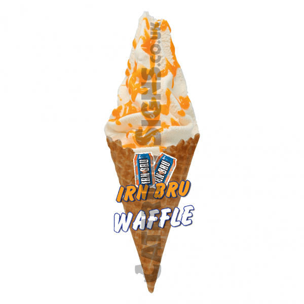 Irn Bru - Waffle Cone