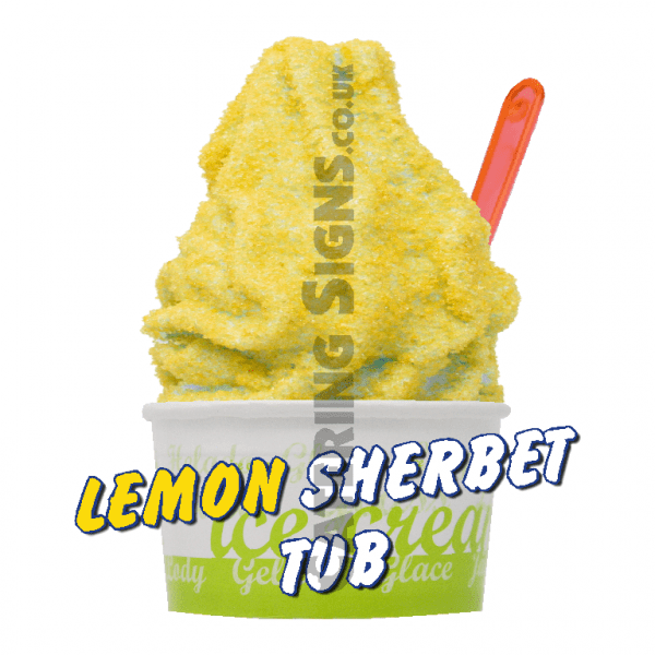 Lemon Sherbet - Tub