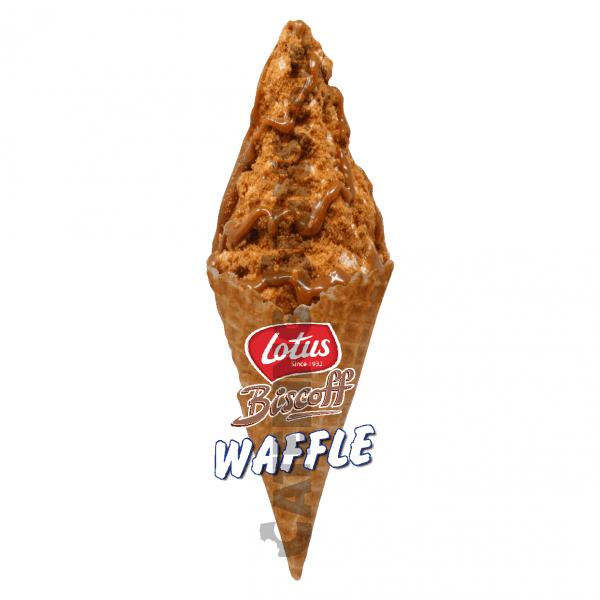 Lotus Biscoff - Waffle Cone