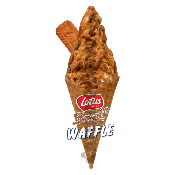 Lotus Biscoff - Waffle Cone - Image 3