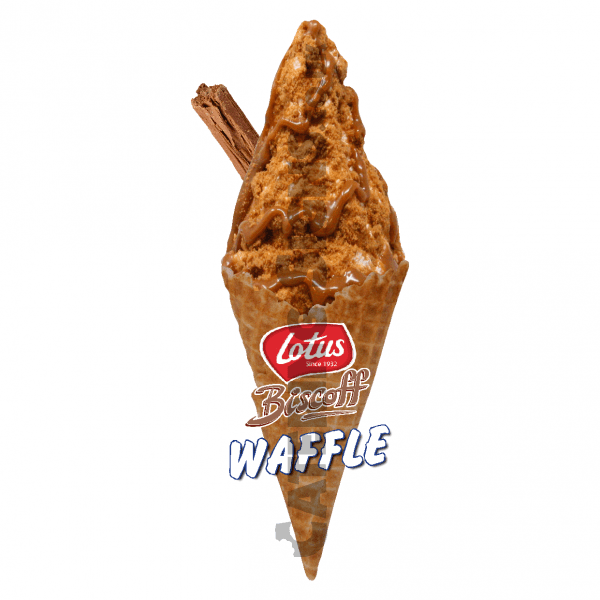 Lotus Biscoff - Waffle Cone - Image 2