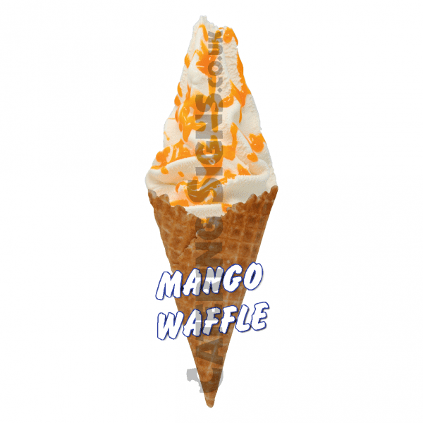 Mango - Waffle Cone