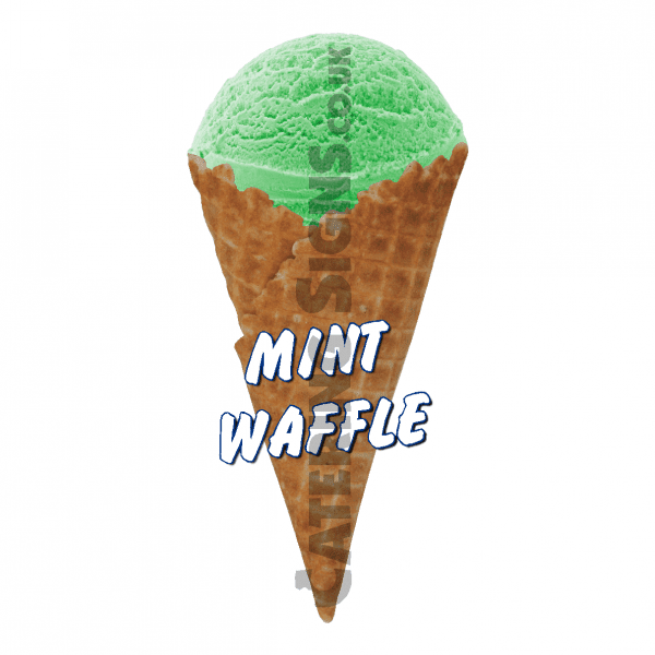 Mint Waffle Scoop