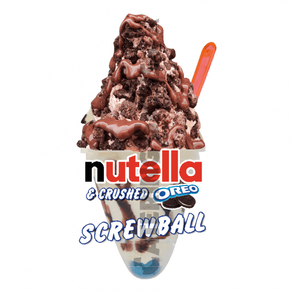 Nutella & Crushed Oreo - Screwball