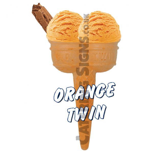 Orange Twin Scoop - Image 2