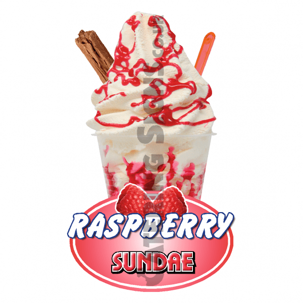 Raspberry- Sundae