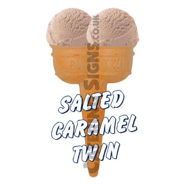 Salted Caramel Twin Scoop