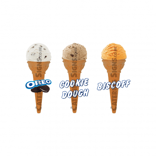 Set of 3 Single Scoops