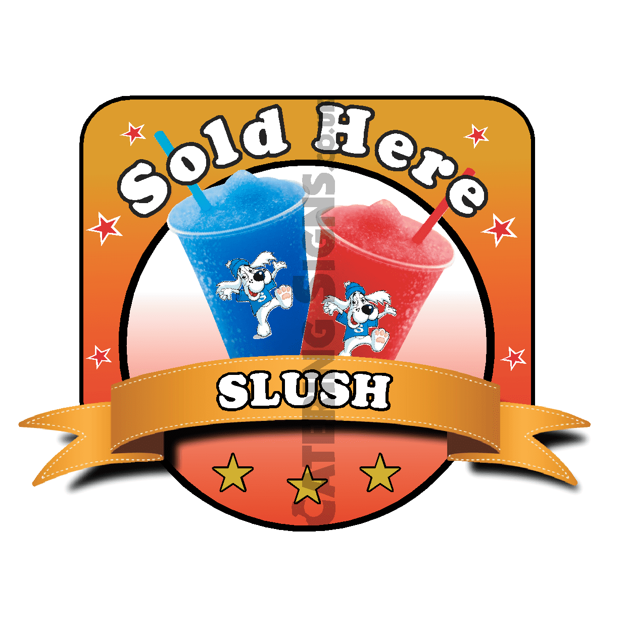 Slush Square - Catering Signs UK