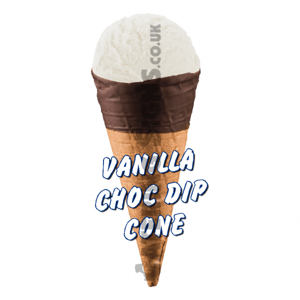 Vanilla Choc Dip Scoop