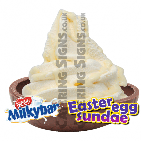 Milkybar - Easter Egg Sundae