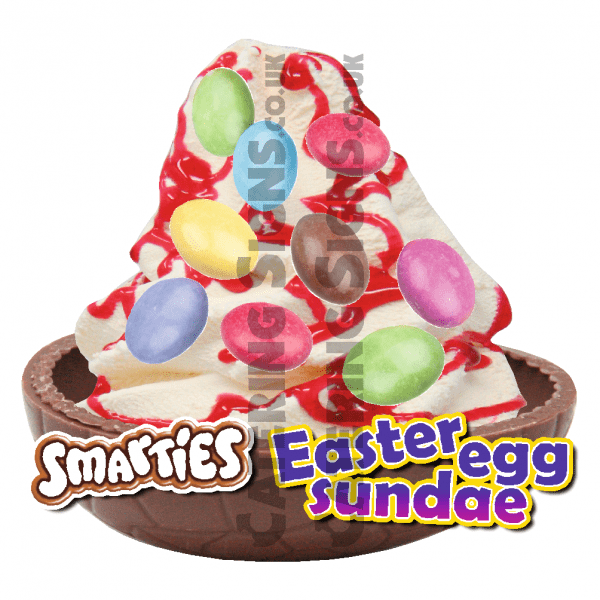 Smarties - Easter Egg Sundae