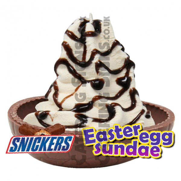 Snickers - Easter Egg Sundae